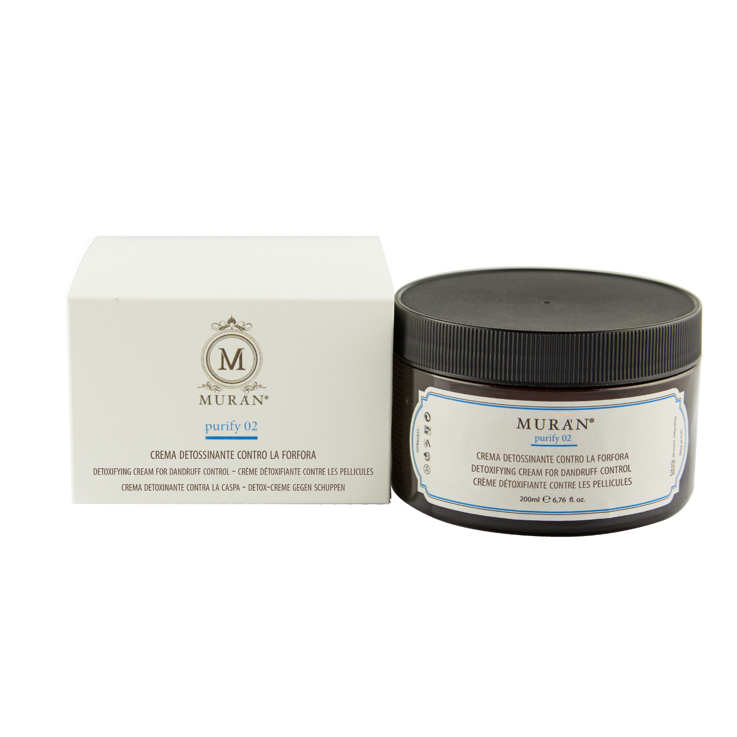 MURÀN – Creme Detox Purify 02 Anticaspa 200ml